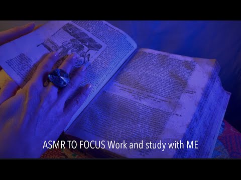 ASMR PER CONCENTRARSI Lavora e Studia con ME | ASMR TO FOCUS Work and Study with ME