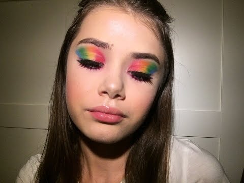 RAINBOW MAKEUP/ РАДУЖНЫЙ ИНСТАГРАМ МАКИЯЖ