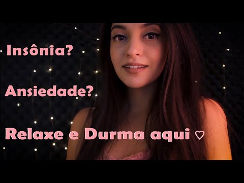 ASMR DURMA COM CARINHO, MEDITAÇÃO GUIADA, CAMERA TOUCHING ☾ Alívio de Ansiedade e Insônia | ASMR BR