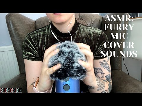 ASMR: FURRY MIC COVER SOUNDS || NO TALKING || SCRATCHING, STROKING, INTENSE EAR SOUNDS