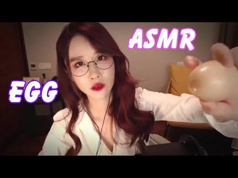 ASMR Xuanzi | make so many sounds with eggs? | Super comfortable ear massage