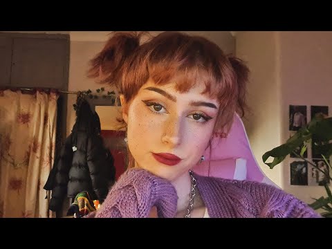 ASMR • help for anxiety, positive affirmations, fluffy mic♡