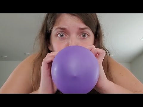 Playful Balloon Blowing ASMR