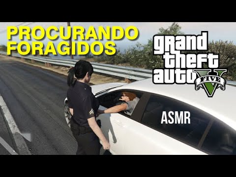 ASMR GTA V policial enquadrando todo mundo! Mod LSPDFR