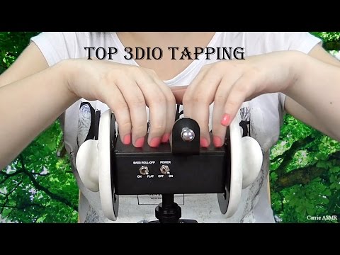 Top of the 3Dio Ears Tapping & Scratching (ASMR Binaural, No Talking)