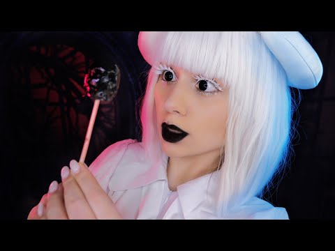 ASMR Halloween succubus eating lollipop | Суккуб и леденец 🎃🕸🕷 | Звуки рта