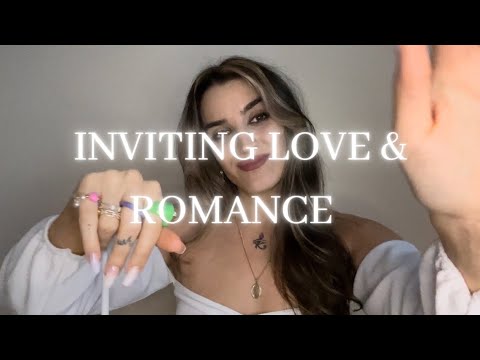 Reiki ASMR | Inviting Love & Romance into your Life + Heart Chakra Healing 🤍