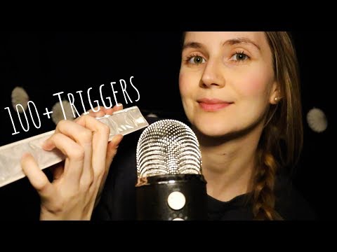ASMR 100 + Triggers in 15 Minutes