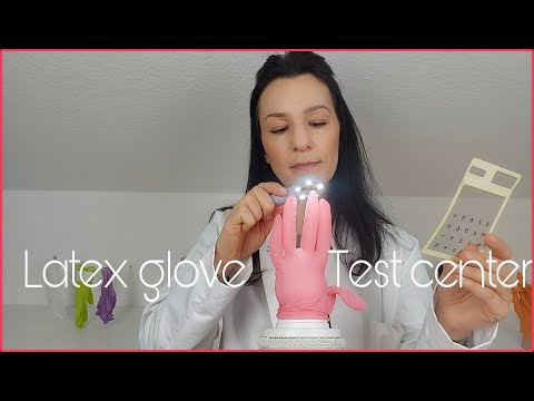 [ASMR] I work in a latex glove testing center[RP]Very precise *No talking*