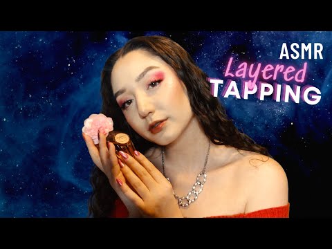 ASMR FAST TAPPING *LAYERED TINGLES* On Different Surfaces!