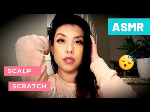 ASMR| Late Night Scalp and Head Scratch for Relaxation 😌😴