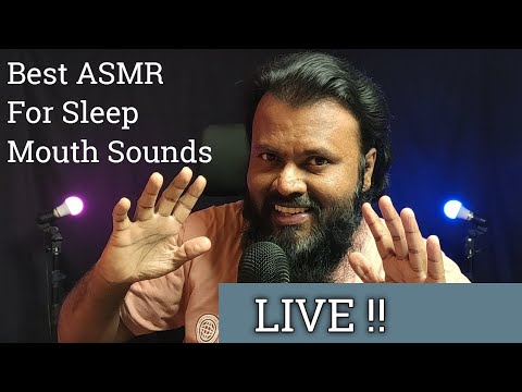 LIVE ASMR / Best ASMR For Sleep Mouth Sounds 