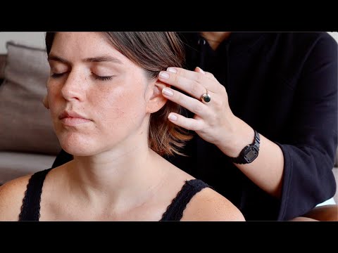 ASMR | Gentle neck and ear pampering *whispered*