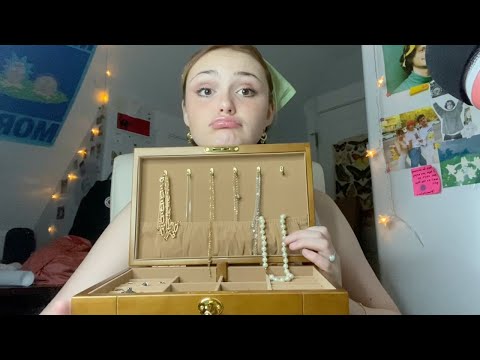 ASMR | My Chaotic Jewelry Collection, Whisper Rambles - ASMR meets comedy meets chaos