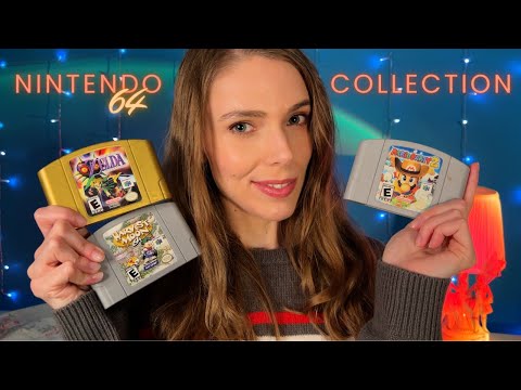 My Nintendo 64 Game Collection | ASMR Show & Tell and Ramble, Soft Spoken