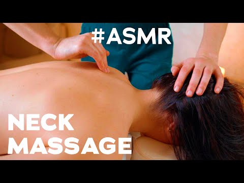 ASMR | MASSAGE | Neck Massage ASMR no talking