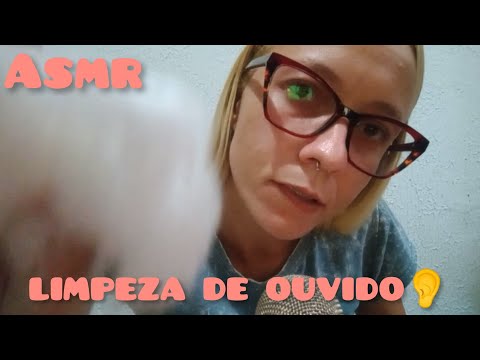 ASMR/ LIMPANDO O SEU OUVIDO INFECCIONADO👂