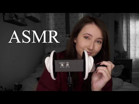 ASMR | Ear & Face Brushing Triggers to help you sleep✨