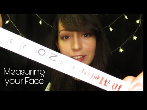 ⭐ASMR Measuring your Face for No Reason 💖