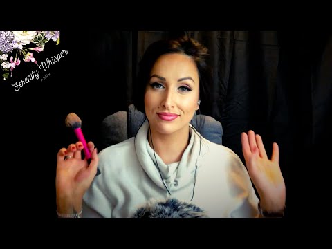 ASMR -  FAST AND AGGRESSIVE MAKEUP APPLICATION (Personal Attention)