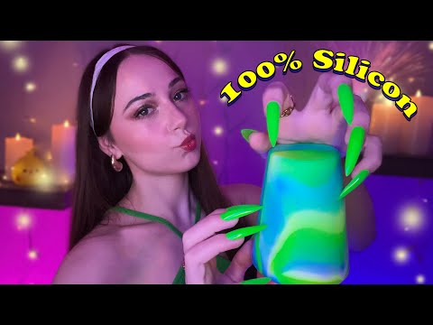 Sleepy Silicon Cup ☆💕 ASMR tapping, echoes, humming, etc ~♡