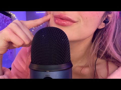 [ASMR] Up Close & Sensitive Mouth Sounds for Relaxation & Sleep // Sk + Tk, Breathing, Gum Chewing