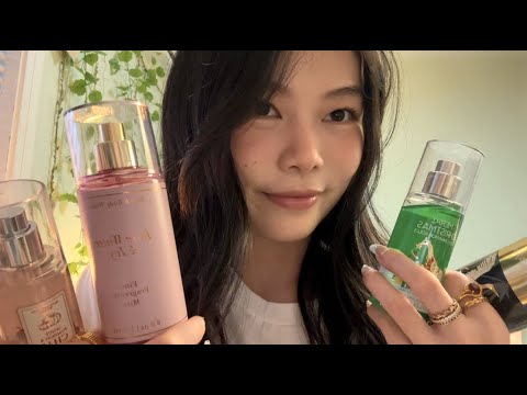 ASMR My Body Mist Collection!🤍💦