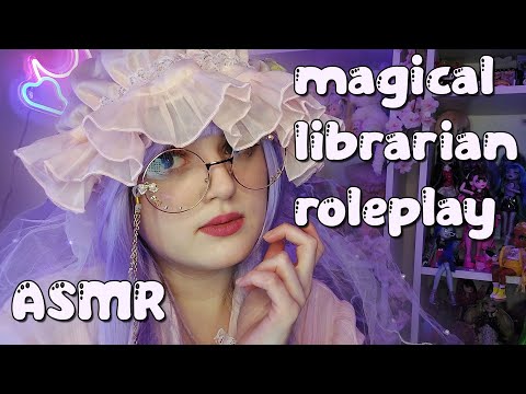 magical librarian asmr 📚 ┃ fast and aggressive ┃ Patchouli Knowledge Touhou Project cosplay