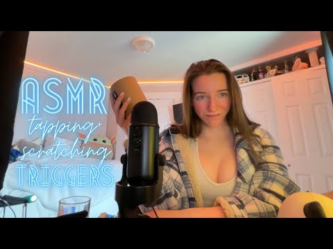 ASMR Tapping+Scratching Triggers💅