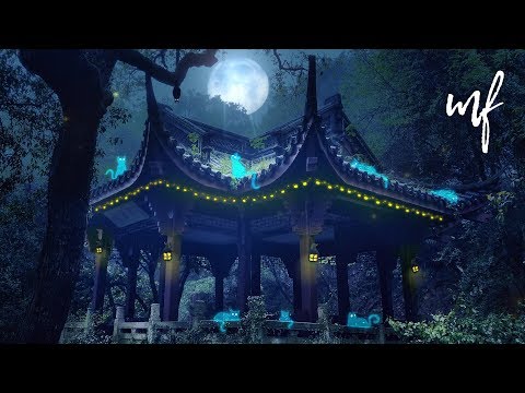 Cat Spirit Forest Shrine ASMR Ambience