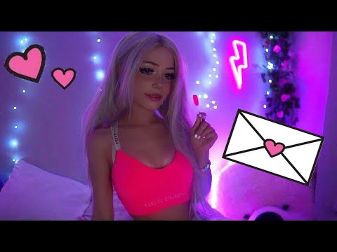 Valentines Day Cards ♡ Girlfriend Roleplay ASMR | lofi comfort | personal attention | fabric scratch