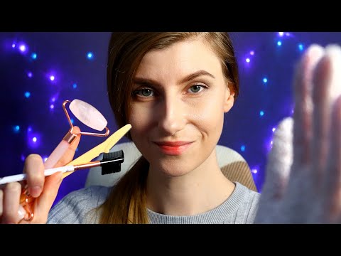 ASMR Face Therapy for Stress ❤️  Layered Sounds and Personal Attention
