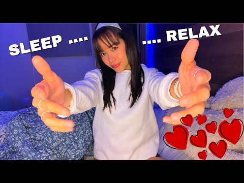 Girlfriend helps You Sleep And relax before bed ( ✈️ Noises Super relaxing) 🇫🇷