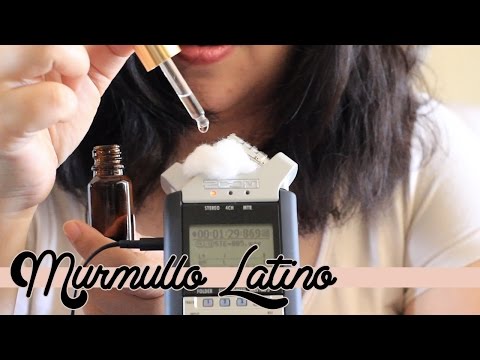 ASMR ESPAÑOL Sonidos Cosquilludos | Gotitas de Agua y Algodon