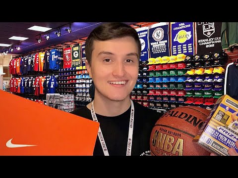 ASMR | Sports Store Roleplay 🏀💤