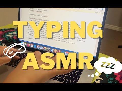 ASMR Typing on Keyboard  💻