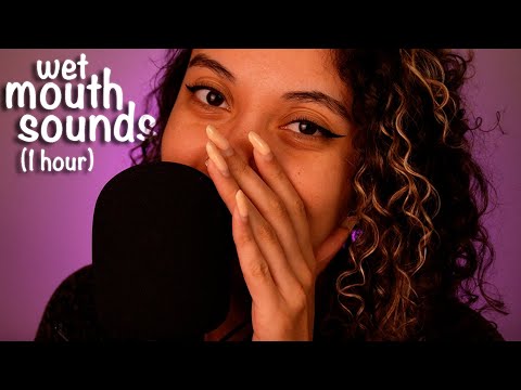 [1 hour] INTENSE Mouth Sounds & Inaudible Whispers ~ ASMR #sleepaid