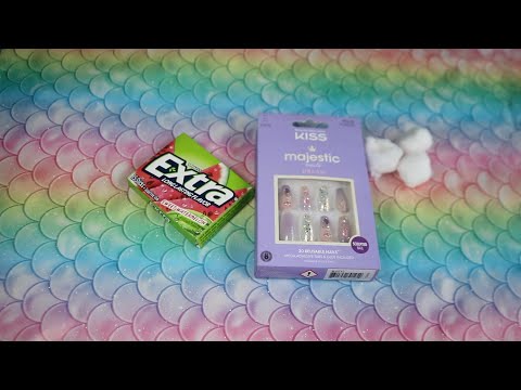 KISS MAJESTIC DREAM PRESS ON NAILS ASMR CHEWING GUM