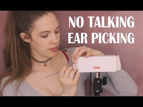 BRAIN MELTING ASMR Metal Ear Picking Ear Cleaning That Will Send Tingles Down Your Spine