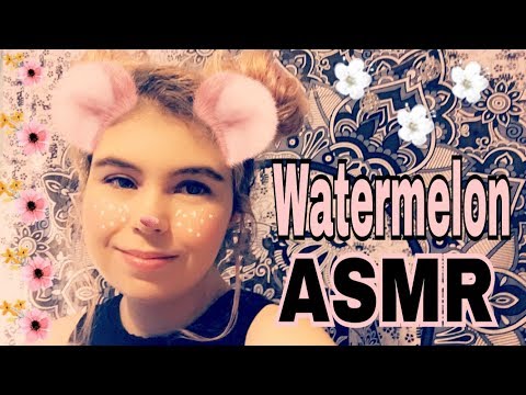 ASMR // Eating Watermelon