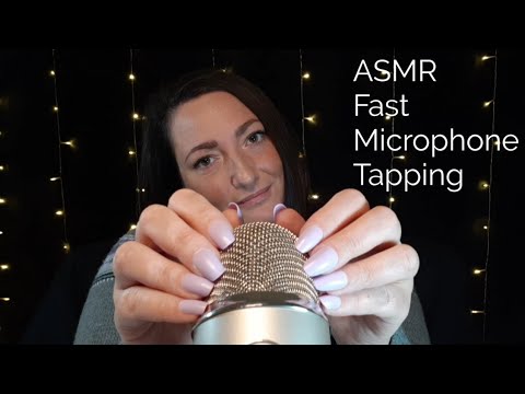 ASMR Fast Microphone Tapping-No Talking
