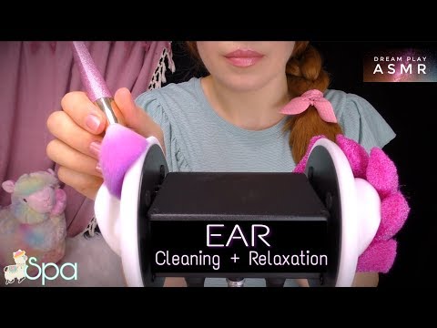★ASMR ★ 3D Ear Cleaning & Brushing im Alpaka Spa mit  3Dio + Blue Yeti Mic  | Dream Play ASMR