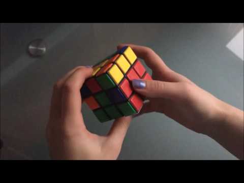 ASMR Solving Rubik's Cube - No Talking