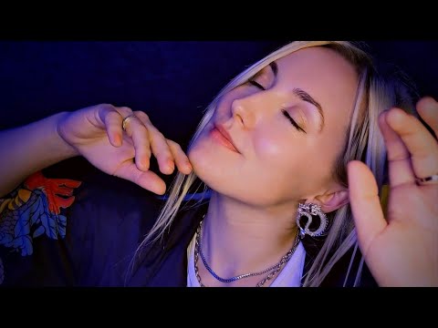 Making You Feel SO Good 💜  [ASMR] ~ hand movements, face touching
