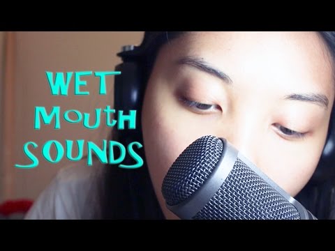 ASMR Wet Mouth Sounds Part 2 - with Kisses & Short Breaths (No talking)