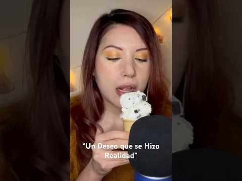 ASMR Comiendo Helado y Storytime