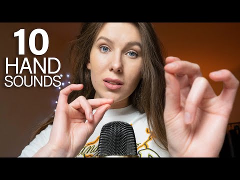 ASMR Your Most Favourite HAND SOUNDS 👋💔 [ 10 sounds, no talking ]