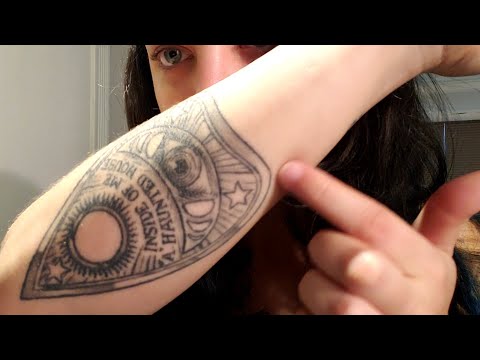 ASMR- Morning BS & Tattoo Tracing