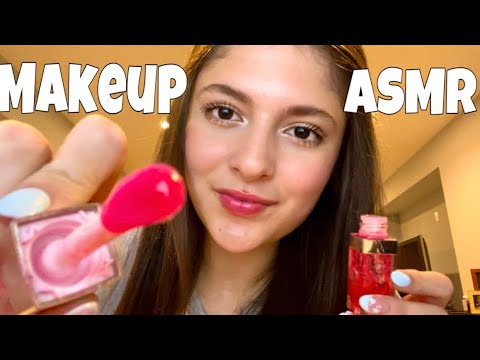 ASMR Lofi Doing Your Makeup with Mouth Sounds | fast asmr (very tingly)