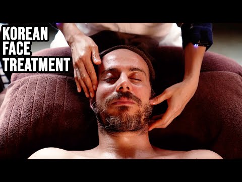 KOREAN FACE TREATMENT | how to have perfect skin | ASMR video